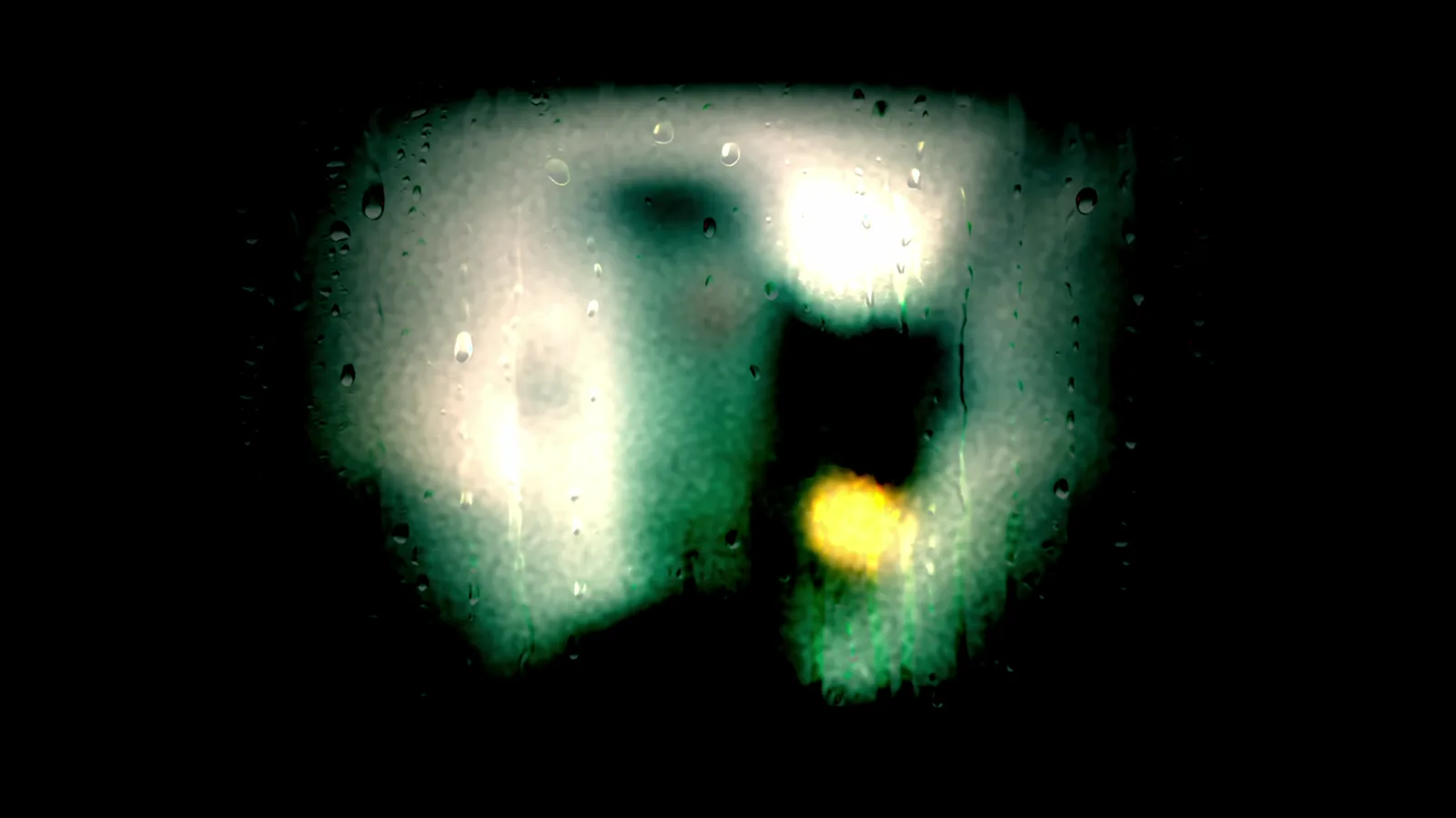 Plan en vision nocturne du mecha