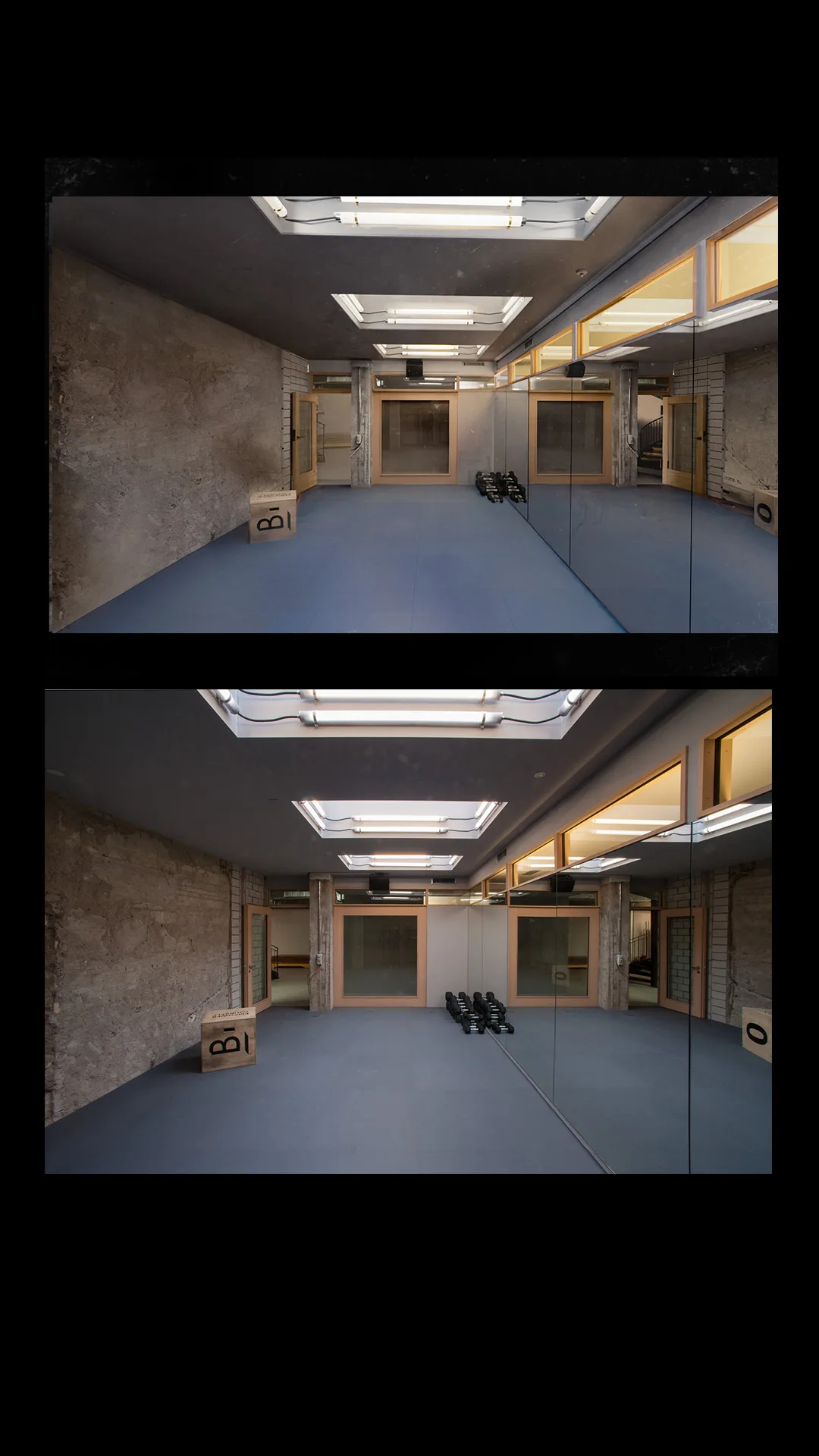 Planche comparative référence / rendu